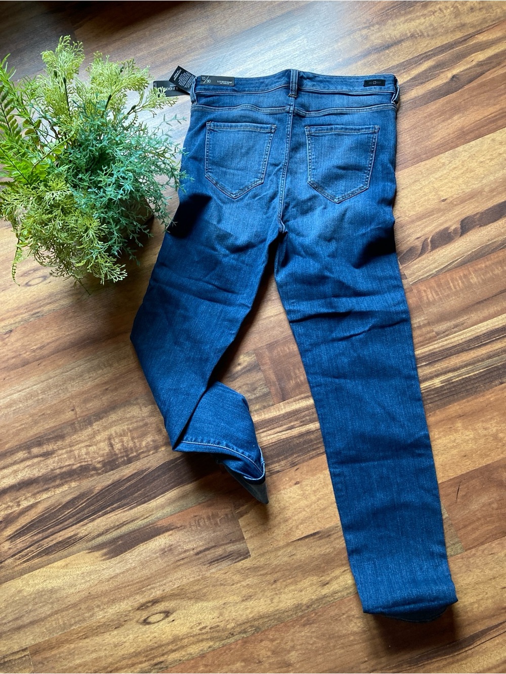 New Liverpool Size 10 Limited Edition Collab Hi Rise Ankle Jeans - Picture 9 of 11